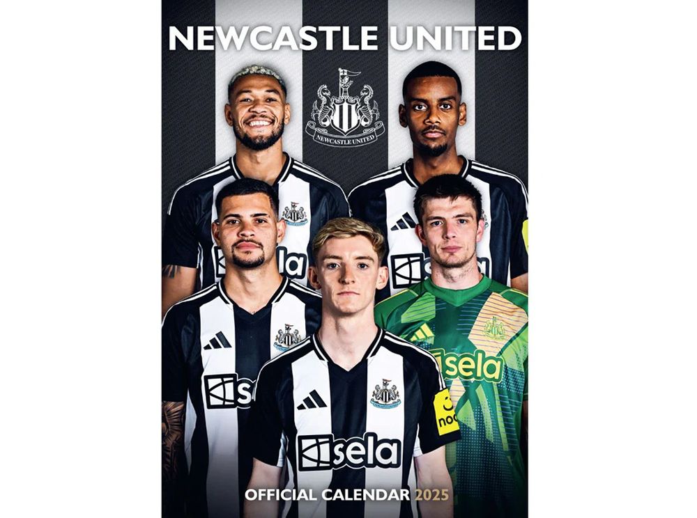 Newcastle Football A3 2025 Calendar Newcastle Calendar 2025