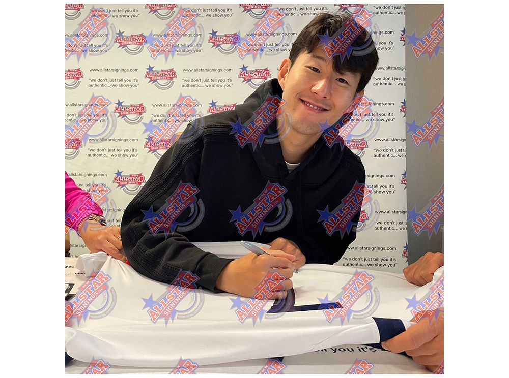 signed son spurs shirt