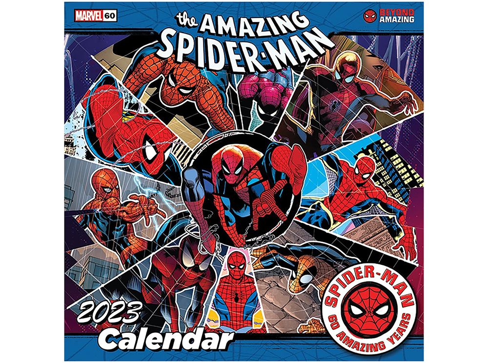 The Amazing SpiderMan 2023 16 Month Calendar
