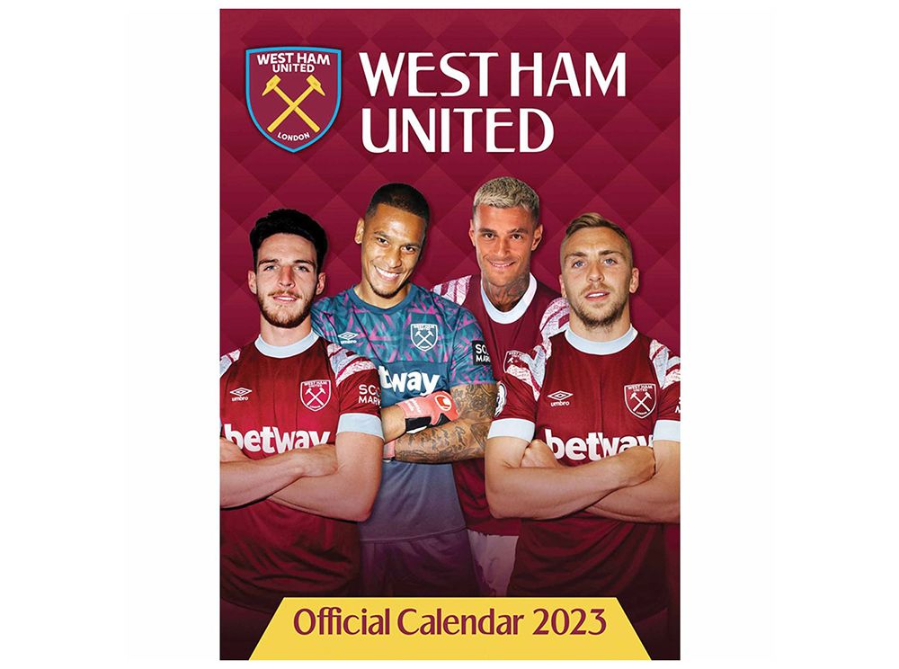 West Ham A3 2023 Calendar
