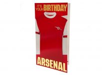 Arsenal Crest It's Your Birthday Shirt Card