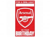 Arsenal For A Brilliant On Your Personalised Birthday Card