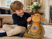 Newcastle United Zoo Crew Cheeks Monkey 26 cm Plushie Soft Toy