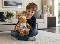 Newcastle United Zoo Crew Lofty Giraffe 26 cm Plushie Soft Toy