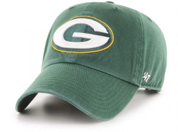 47 Brand Green Bay Packers NFL Clean Up Baseball Cap Green
