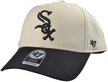 47 Brand MLB Chicago White Sox Two Tone MVP Cap Natural