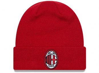 New Era AC Milan Red Cuff Knit Beanie Hat