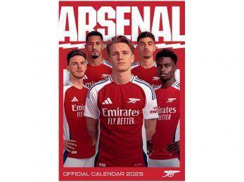 Arsenal Football A3 2025 Calendar