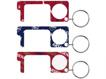 Arsenal 3 Pack No Touch Keyrings
