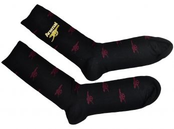 Arsenal Adults All Over Print Dress Socks