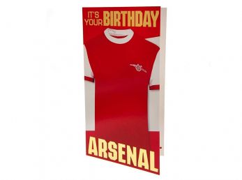 Arsenal Crest It's Your Birthday Shirt Card