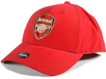 Arsenal Crest Red Baseball Cap (Youths)