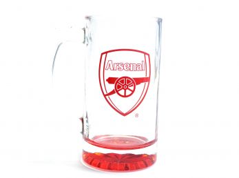 Arsenal FC Stein Pint Glass