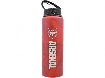 Arsenal FC Gunners Premium Print Aluminium Water Bottle 750ml