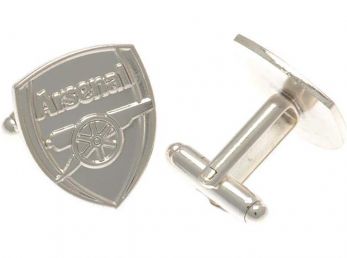 Arsenal FC Silver Plated Cufflinks