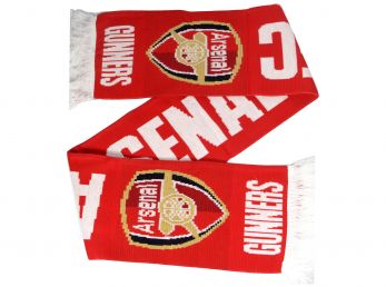 Arsenal Gunners Jacquard Knit Scarf