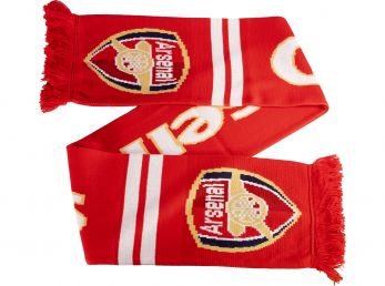 Arsenal Gunners Scarf Red White