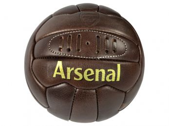 Arsenal Retro Heritage Leather Ball