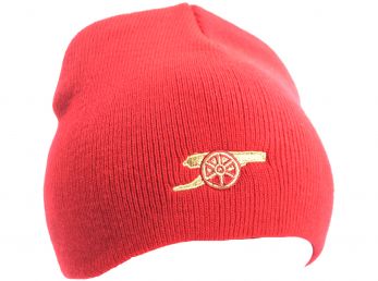 Arsenal Beanie Cannon Infants Red 34cm