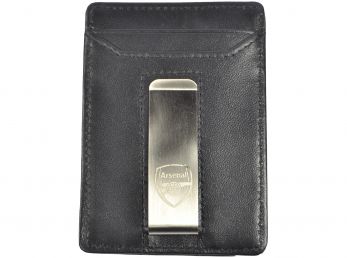 Arsenal Leather Money Clip Wallet