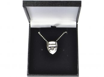 Arsenal Stainless Steel Pendant and Chain