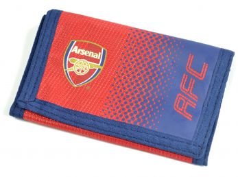 Arsenal Tri-Fold Wallet Fade Design Red / Navy