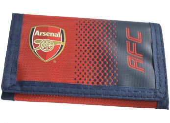Arsenal Tri-Fold Wallet Fade Design Red / Navy