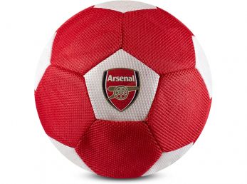 Arsenal 14 Inch Mesh Play Ball White Red