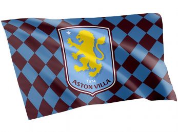 Aston Villa Core Crest Flag 5 x 3