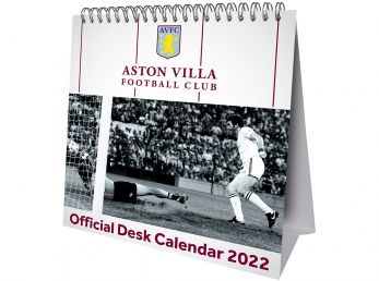 Aston Villa Desk Easel 2022 Calendar