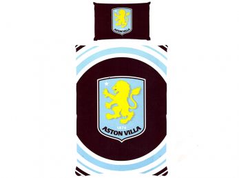 Aston Villa FC Pulse Single Reversible Duvet