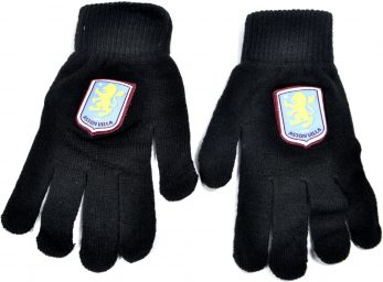 Aston Villa Knitted Gloves