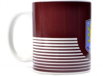 Aston Villa Linear Boxed 11Oz Mug