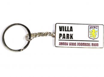 Aston Villa Street Sign Keyring