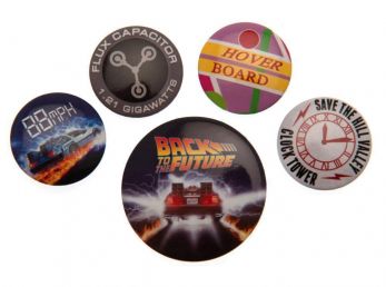 Back to the Future Badge Pack