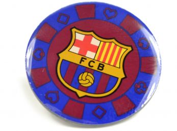 FC Barcelona Poker Chip Badge