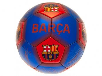 Barcelona FC Signature Ball Red Size 1 Mini Ball