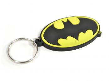 Batman Symbol Rubber Keyring