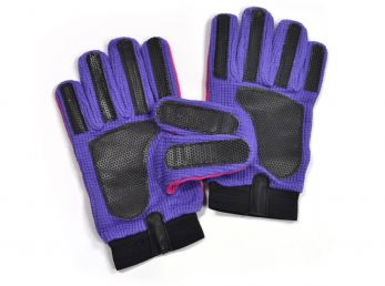 BB Sports Cotton Mesh Goal Keeper Gloves Mens Pink Purple Bargain Box Set