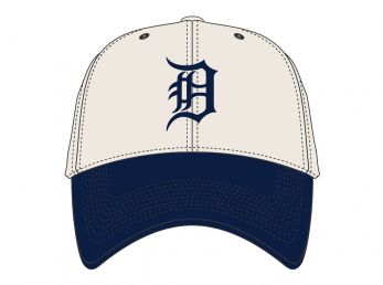 47 Brand MLB Detroit Tigers Two Tone MVP Cap Natural