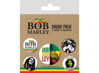 Bob Marley Badge Pack