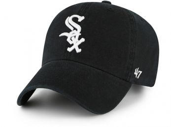 47 Brand MLB Chicago White Sox Clean Up Cap Black