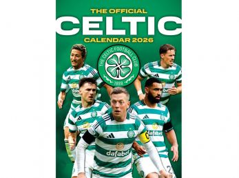 Celtic 2026 A3 Wall Calendar