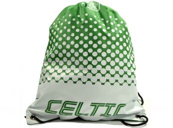Celtic Fade Drawstring Gym Bag Green