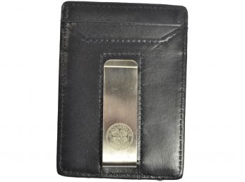 Celtic Leather Money Clip Wallet