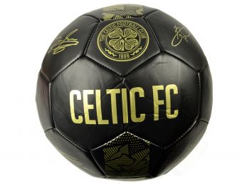 Celtic Phantom Black Gold Football Size 5