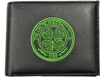 Celtic PU Leather Embroidered Bi Fold Wallet