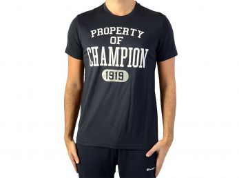 Champion Navy Property Of Champion T-Shirt