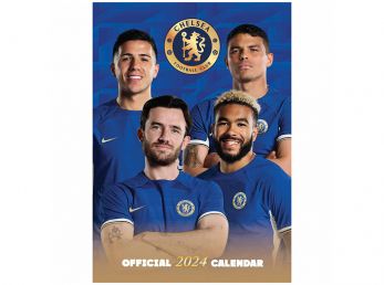 Chelsea Football A3 Calendar 2024