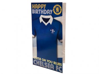 Chelsea Come On You Blues Birthday Card